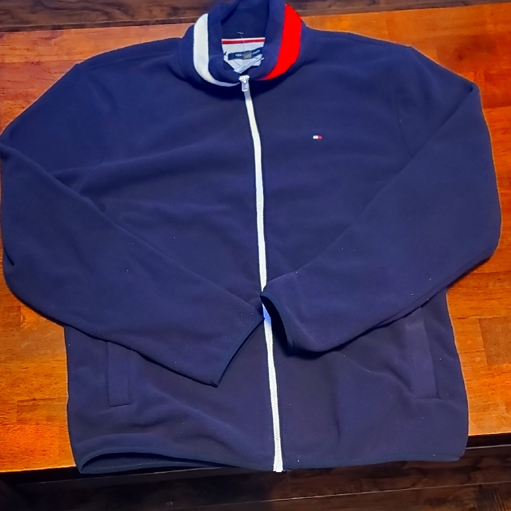 Tommy Hilfiger Navy Fleece Jacket
